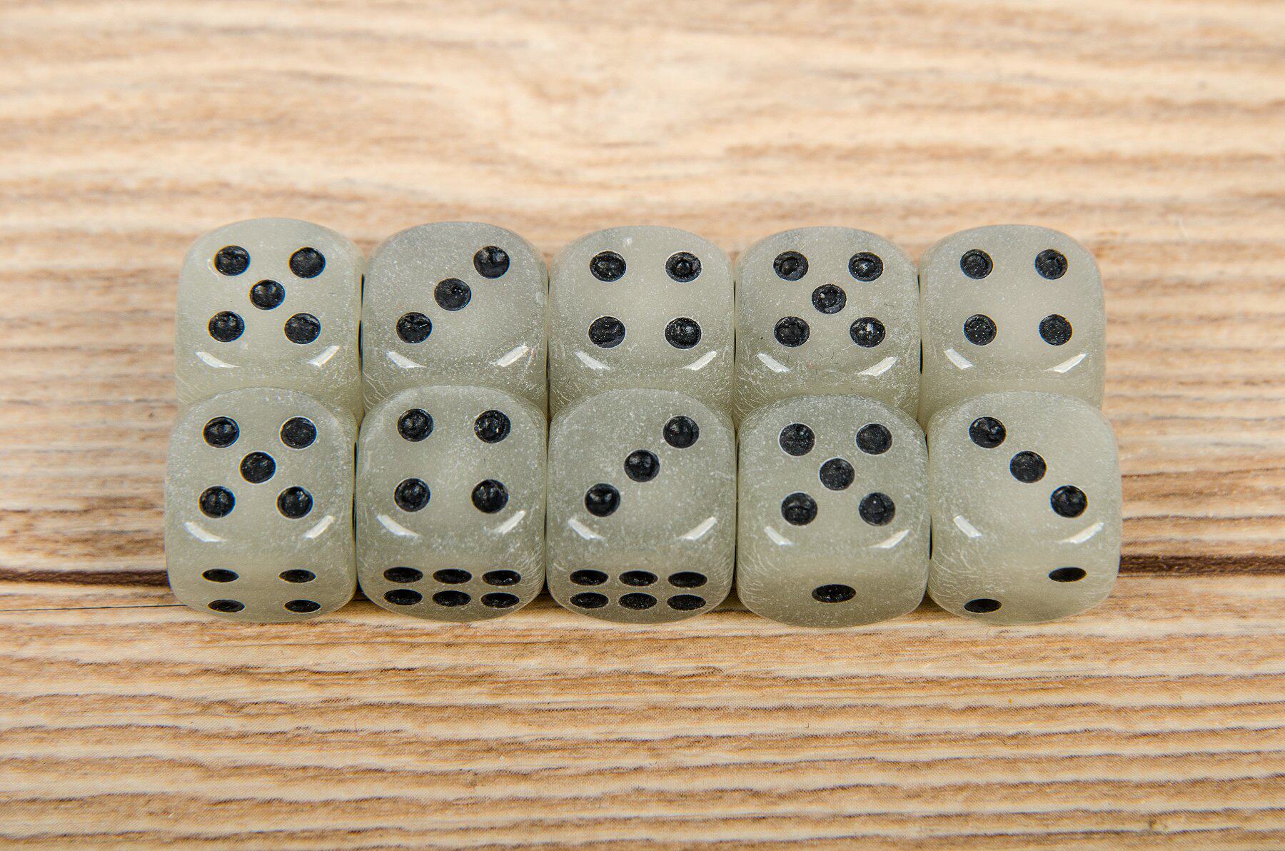 骰子14mm16mm圆角夜光夜场酒吧ktv常用16号色子