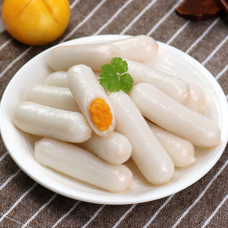 年糕火锅食材口味夹心200g芝士咸蛋蛋黄辣炒年糕