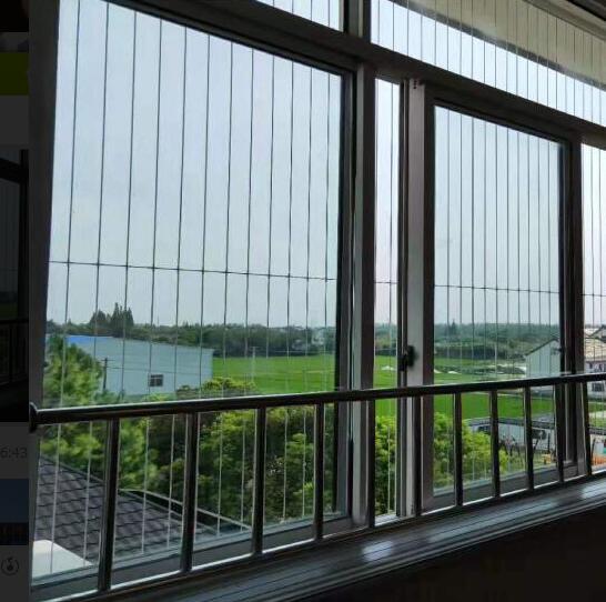 温州儿童阳台隐形防盗防护网钢丝丝网不锈钢护栏防盗窗