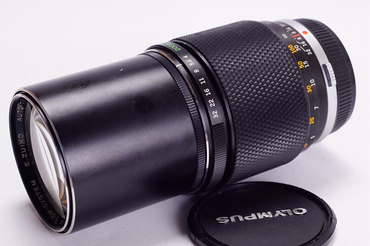 om奥林巴斯olympus200mmf4镜头长焦单反镜头
