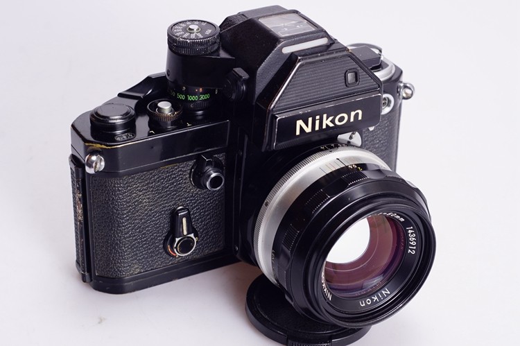 nikon尼康f2黑漆sc机械胶片单反相机不输f3135胶片单反