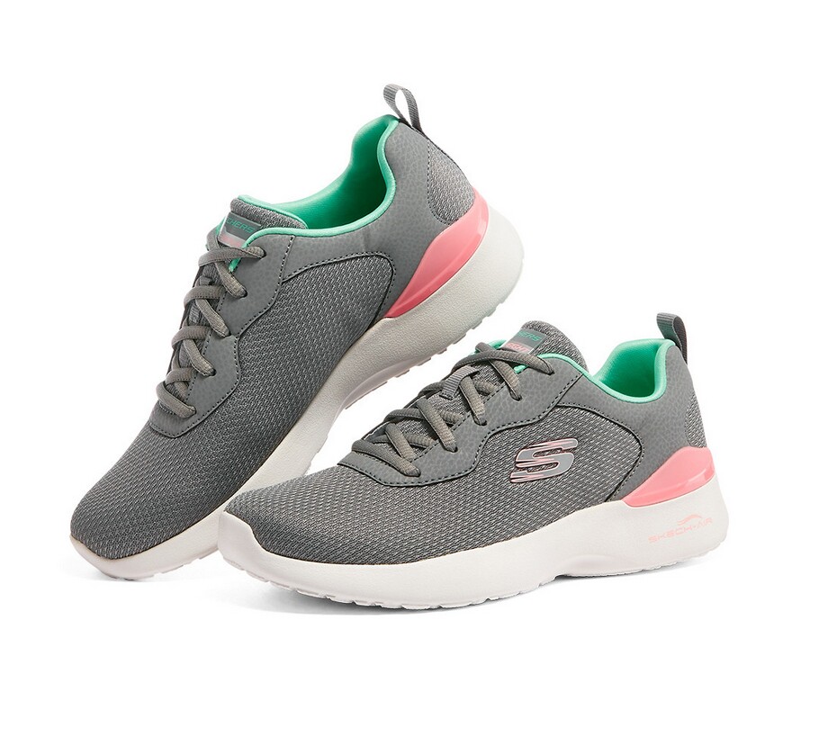 skechers斯凯奇女士运动运动休闲休闲鞋低帮绑带时尚透气单鞋