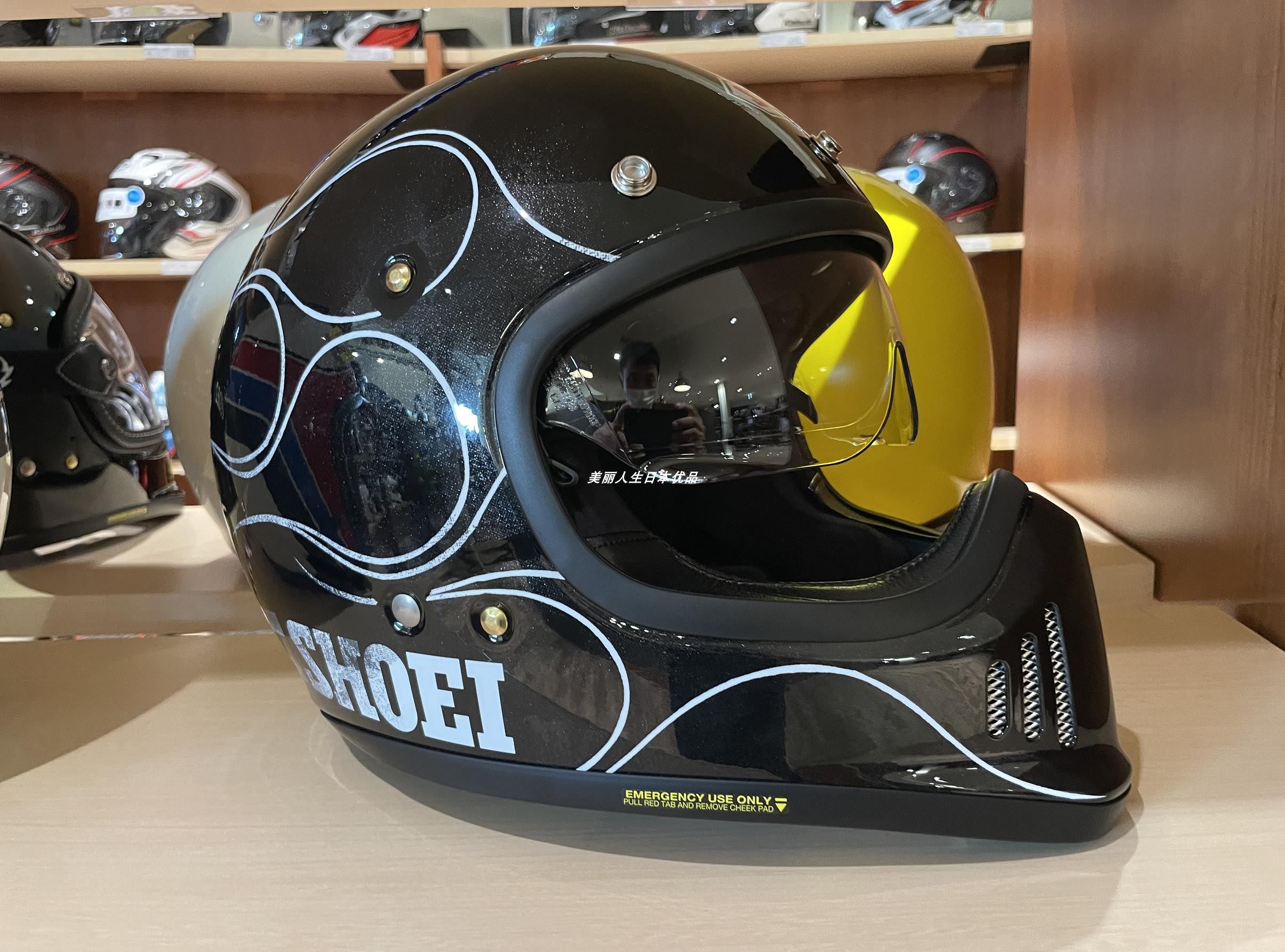 日本正品代购直邮shoeiex-zero哈雷越野机车头盔摩托车头盔