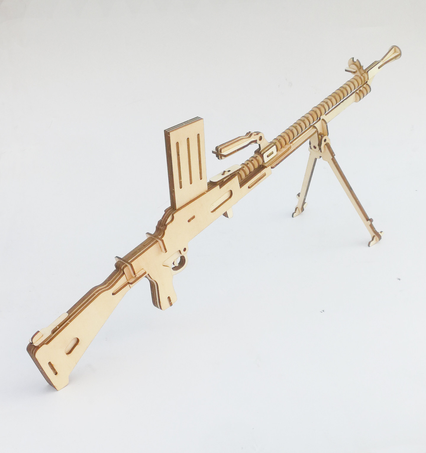 木制仿真模型儿童拼装益智手工木质3d立体拼图