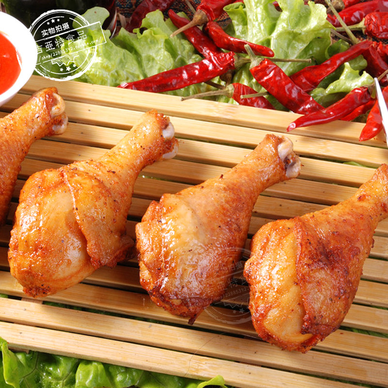 六合琵琶腿鸡小腿生鸡腿腌制未裹粉冷冻油炸烤制半成品2.1kg*6袋