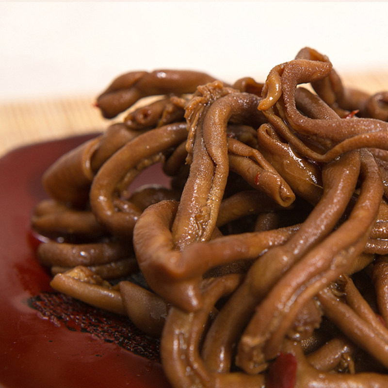 卤味鸭肠浙江湖州特产小吃酱香卤味鸭肉制品零食代餐饭桌佳肴菜肴