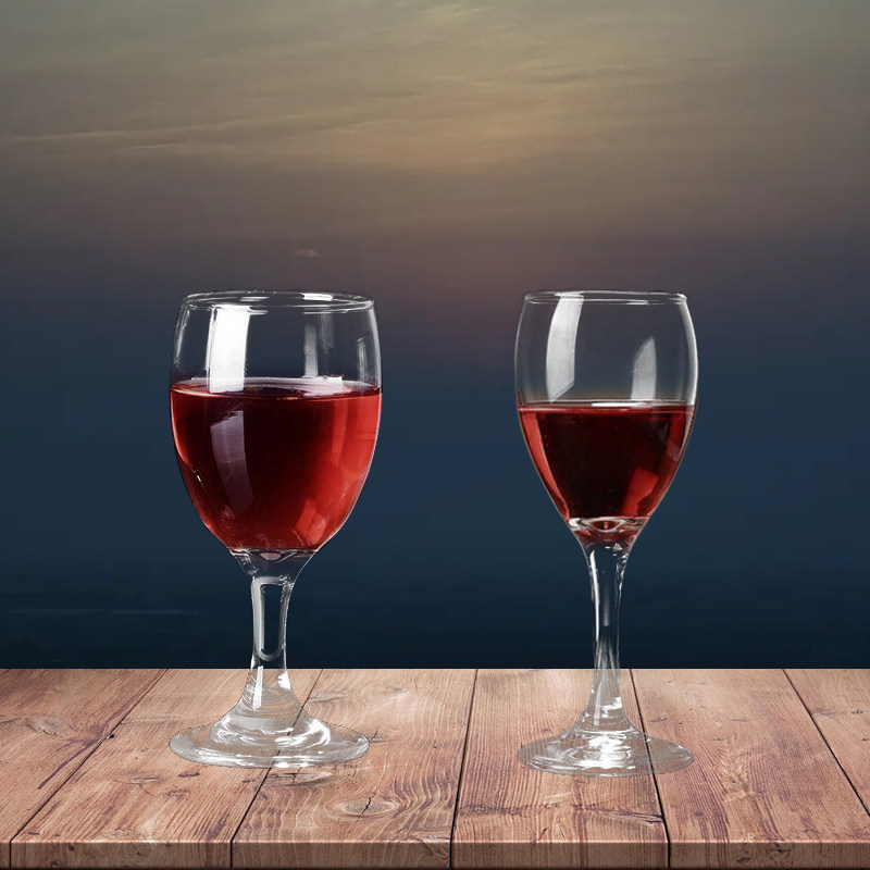 红酒酒杯高脚杯家用玻璃大小小号欧式葡萄酒杯子葡萄酒