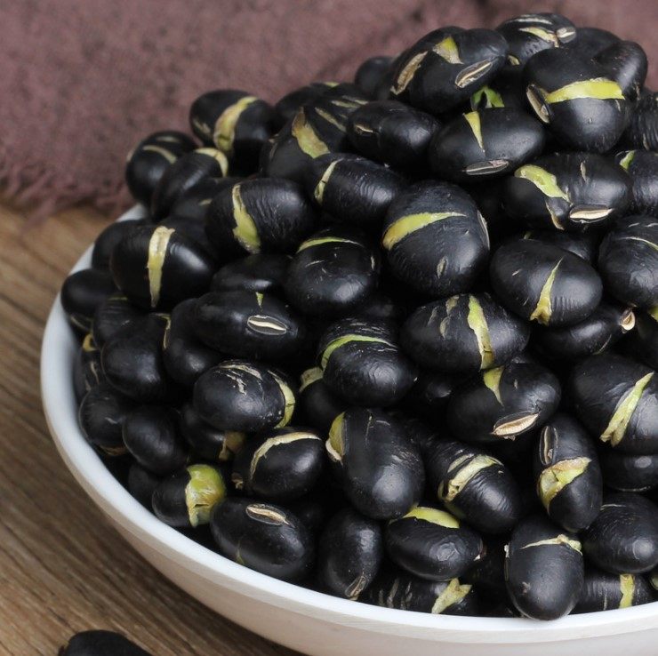 新货原味黑豆即食香酥熟黑豆子香脆无添加孕妇豆类制品