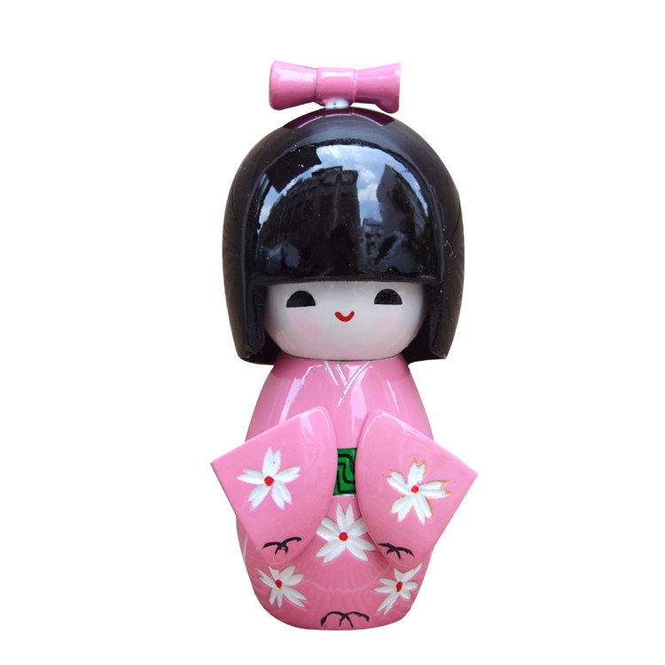 日本和服娃娃木娃木偶日式摆件日本料理装饰品工艺礼品摆件