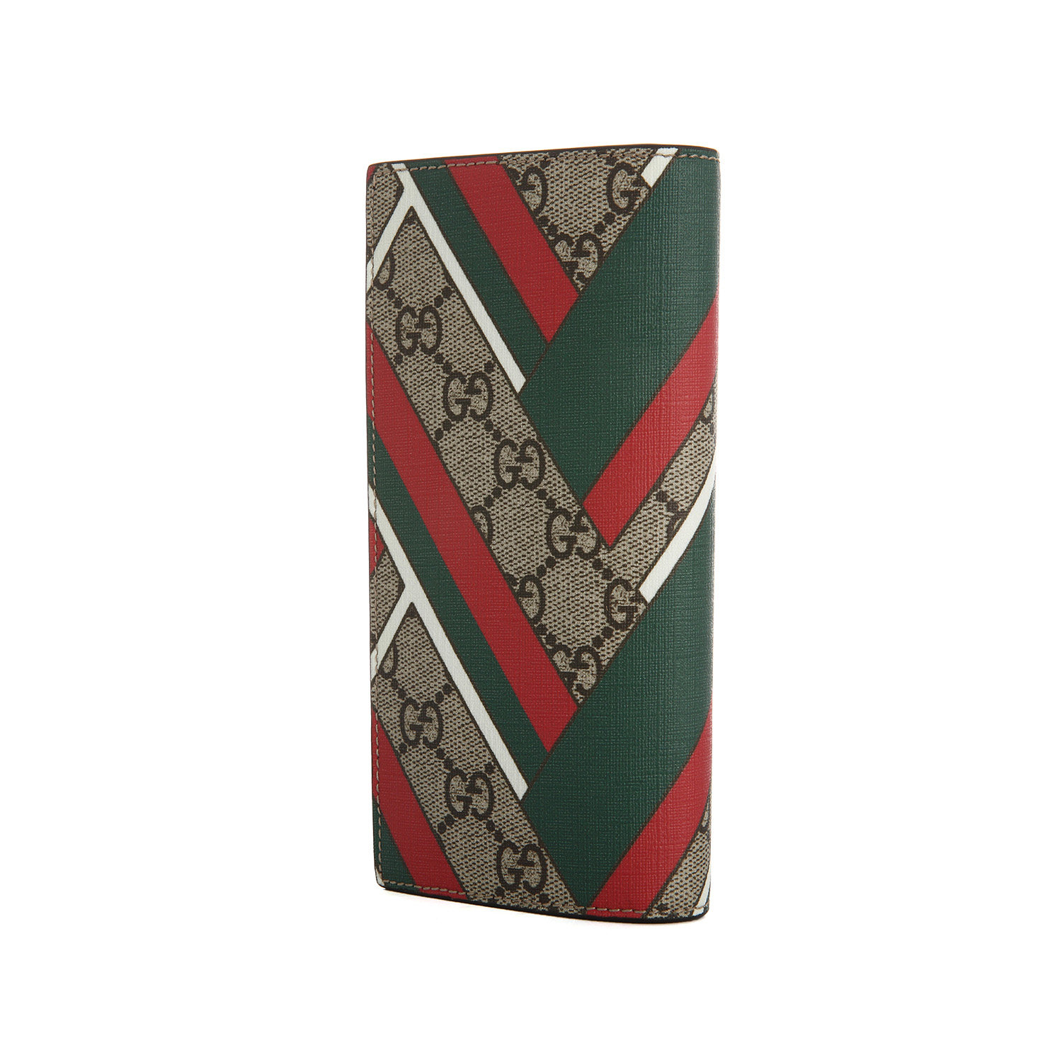 gucci/古奇经典款红绿钱包 古驰男士长款钱夹手包429229 k1mit