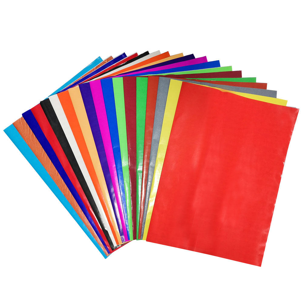 彩色蜡光纸大张油光亮光闪光手工彩纸折纸