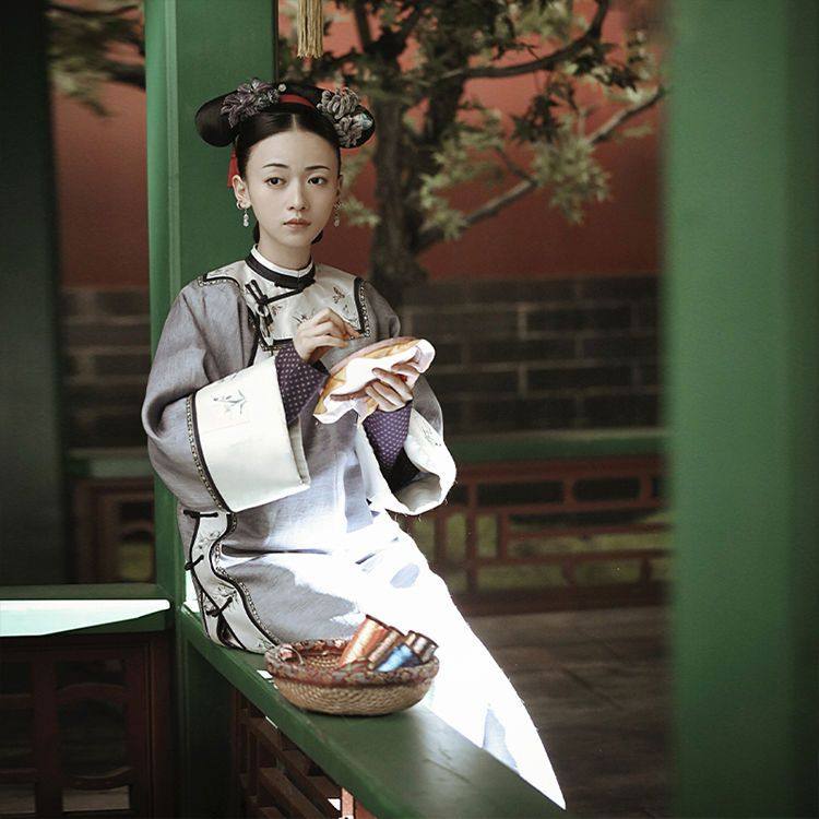 格格服古装服饰魏璎珞同款清朝后宫贵妃服装妃嫔宫女旗服演出服