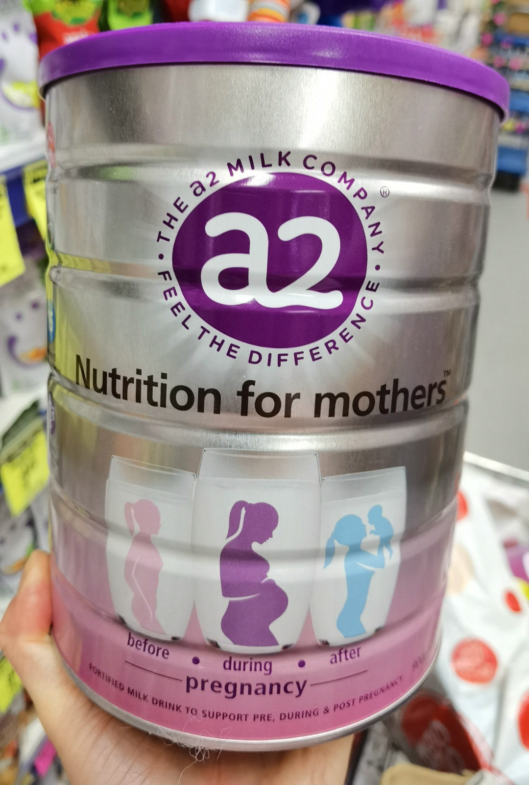 澳洲a2 孕妇奶粉 备孕怀孕哺乳期宝妈孕中期dha 900g 直邮 新版