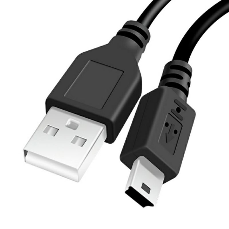 miniusb梯形口数据线连接线通用mp3v3收音机车载行车记录仪老年机_双
