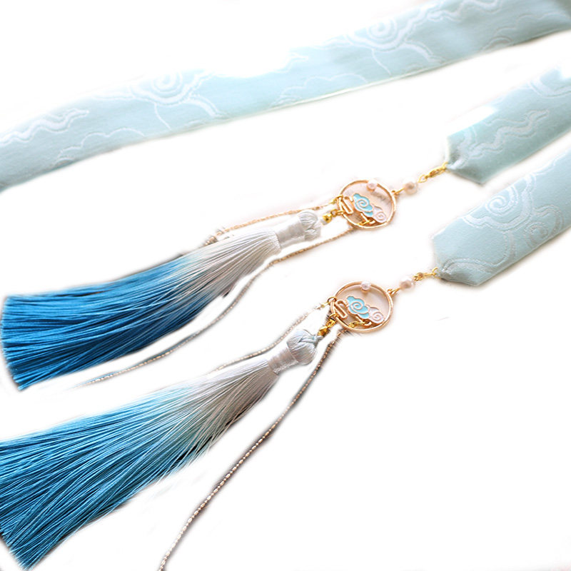 原创陈情忘机衍生抹额汉服古风古装男女通用发饰