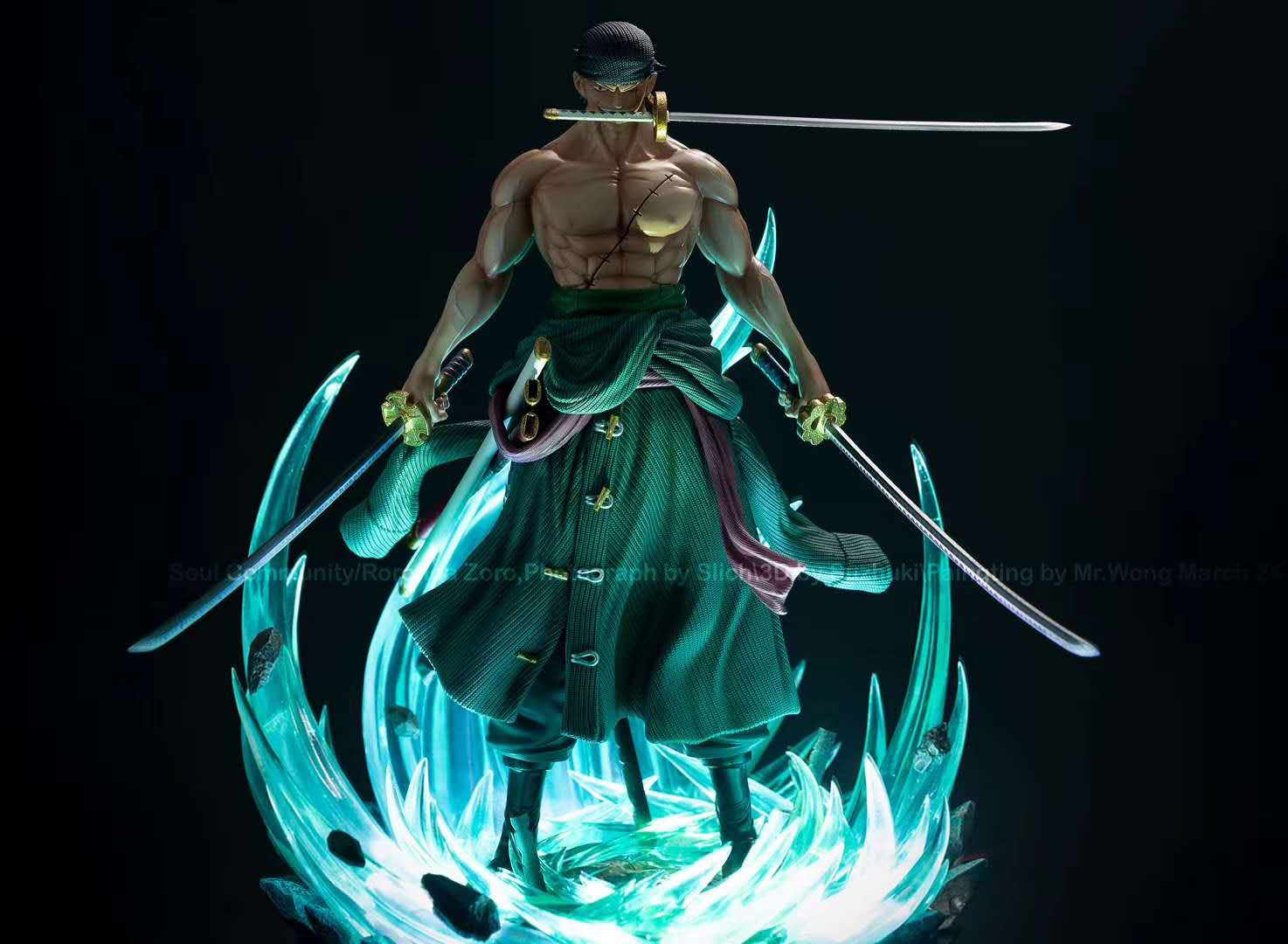 索隆魂社十月动漫两年年后海贼罗罗诺亚gk海贼王手办专区