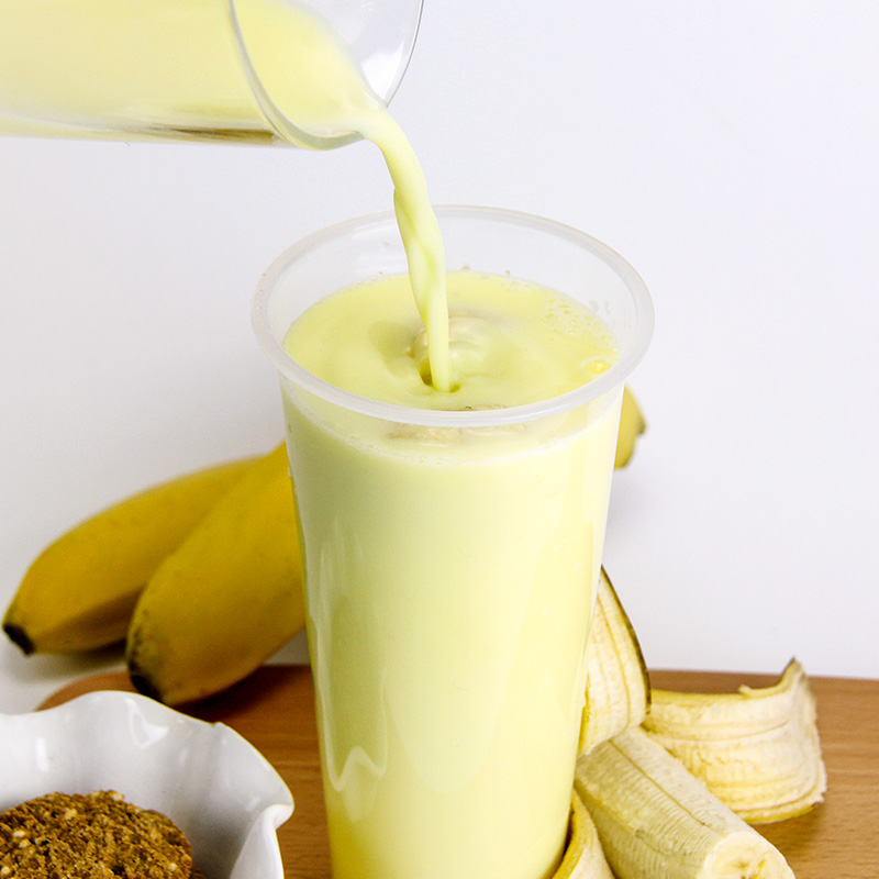 普奔 香蕉牛奶味速溶奶茶粉 袋装奶茶1kg 奶茶店珍珠奶茶原料