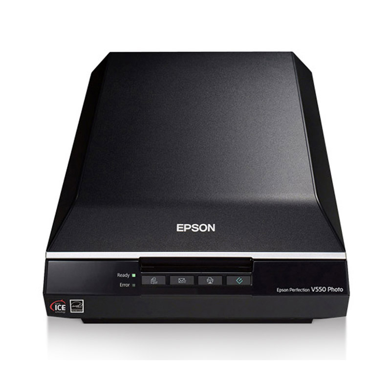 epson爱普生v550平板扫描仪v600扫描仪a4照片胶片底片照片扫描仪老
