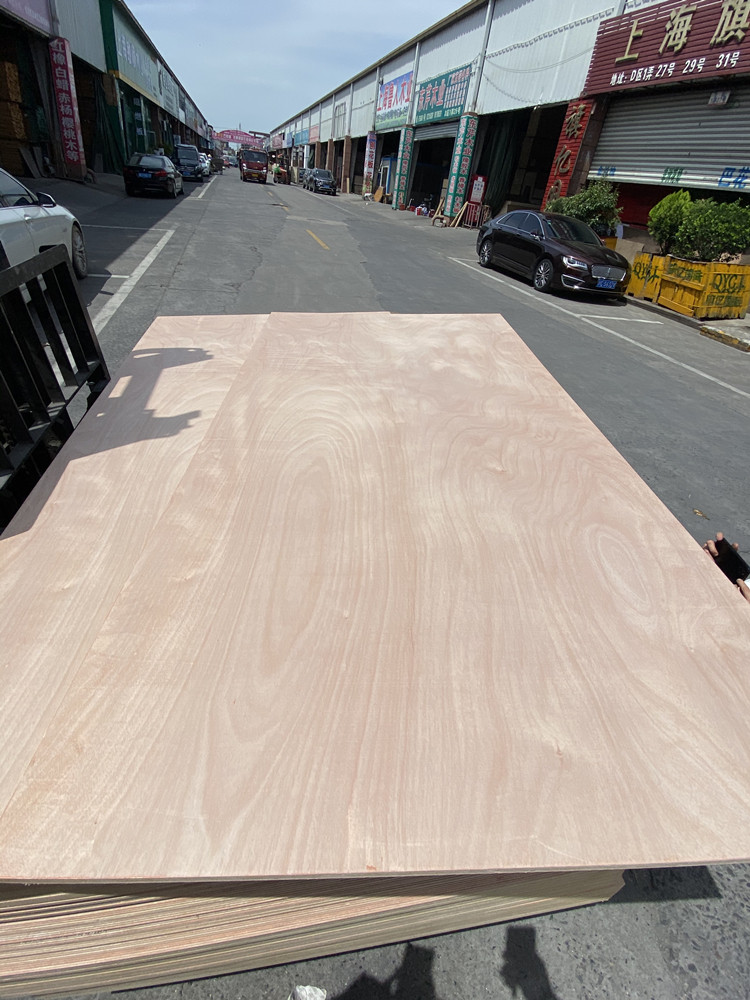 多种厚度实木多层层板进口柳桉夹板夹芯面板生态板