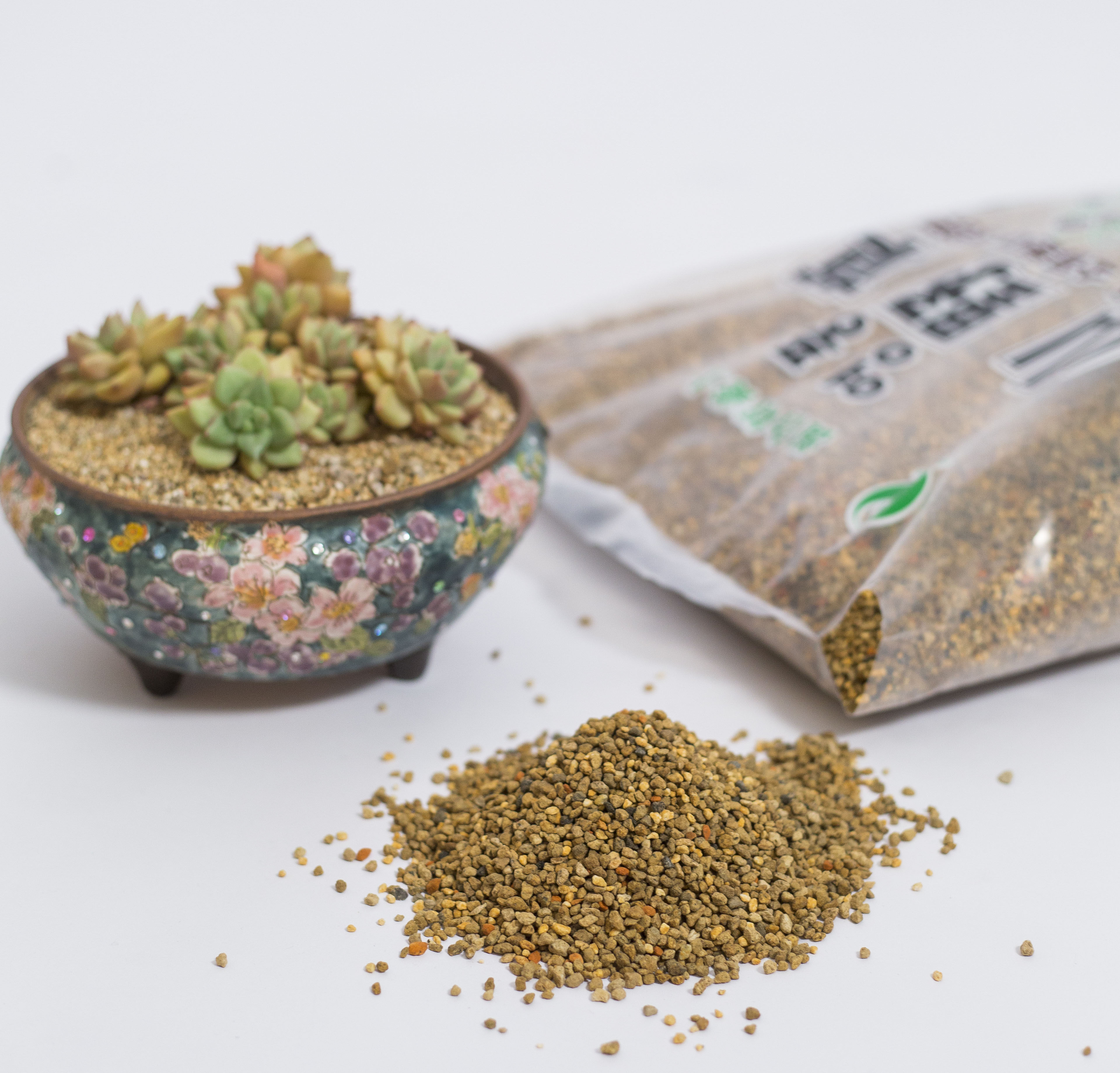 汇峰多肉韩国进口山野草秘方土绿植花肥搭配多肉专用颗粒营养土