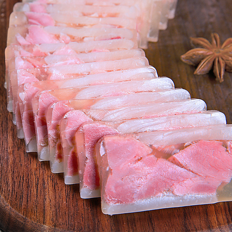 第一水晶肴肉肴蹄猪肉临朐特产酒店冻品凉菜凉菜