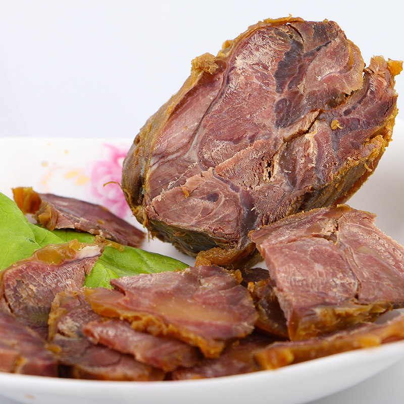 牛腿熟食真空腱健牛前低脂揽客黄牛腿250g牛腱牛肉类