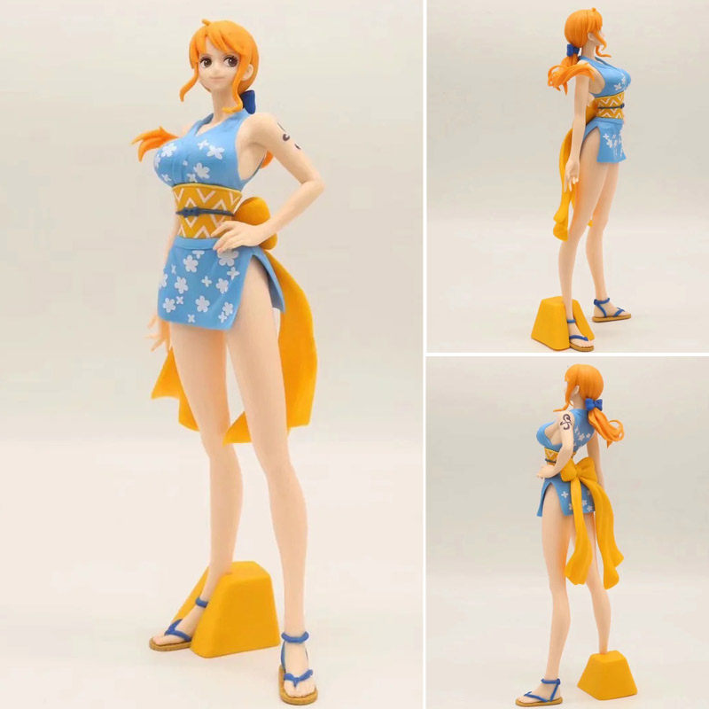海贼王娜美手办onepiece航海王动漫潮牌泳装周边大型手办