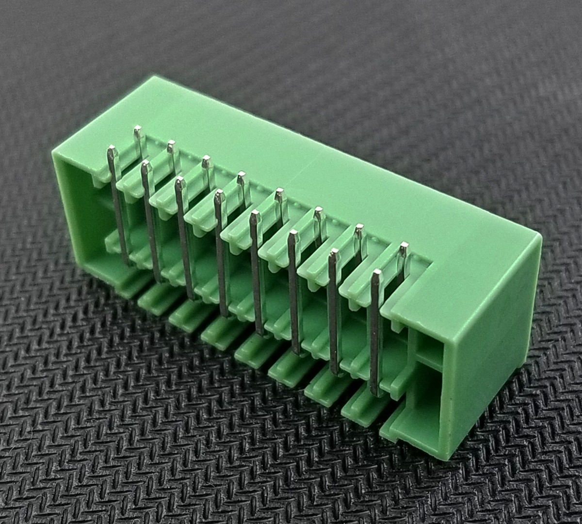 双排插拔pcb接线端子kf2edgkrm3.5mm连接器接插件科发电子连接器