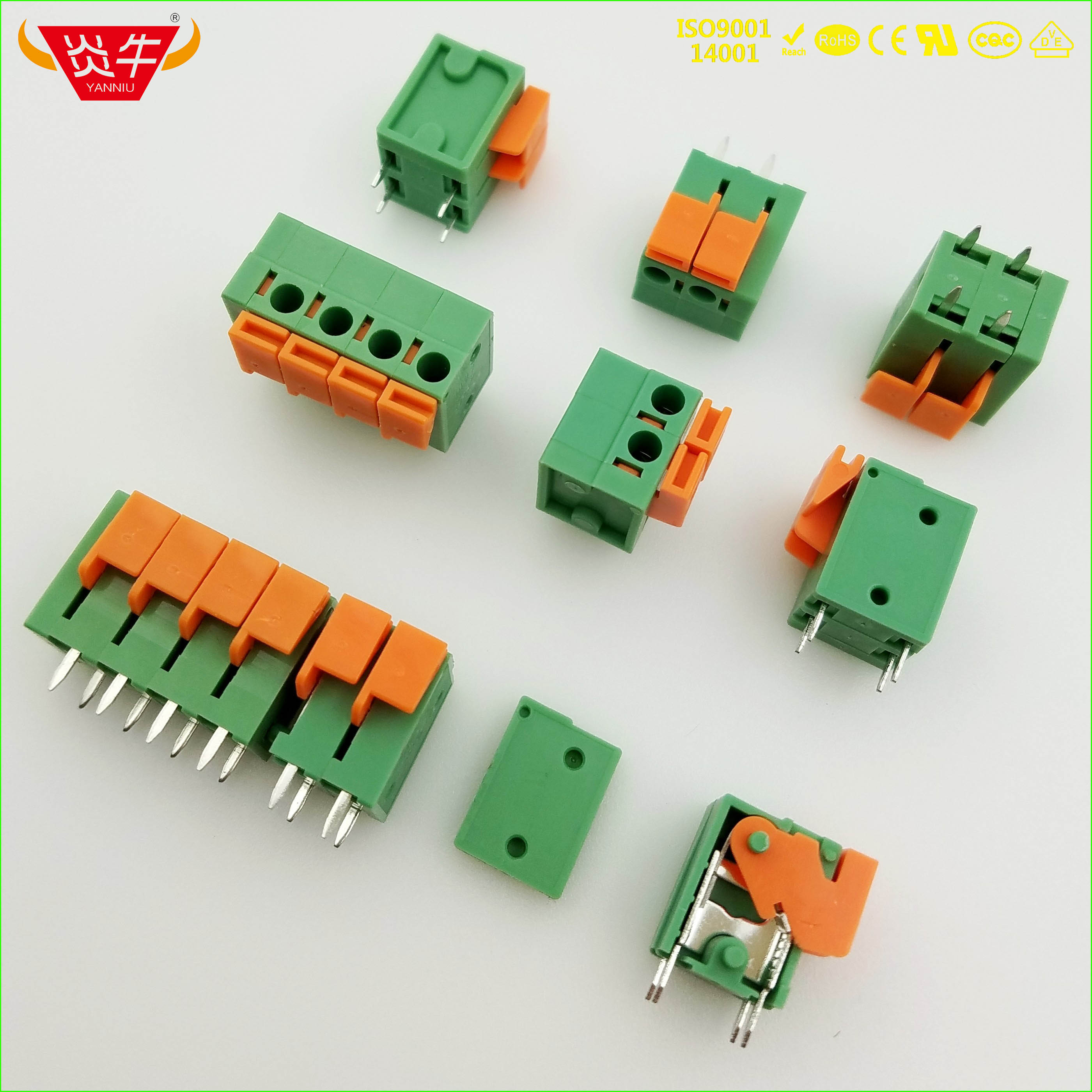 pcb接线端子类型图片