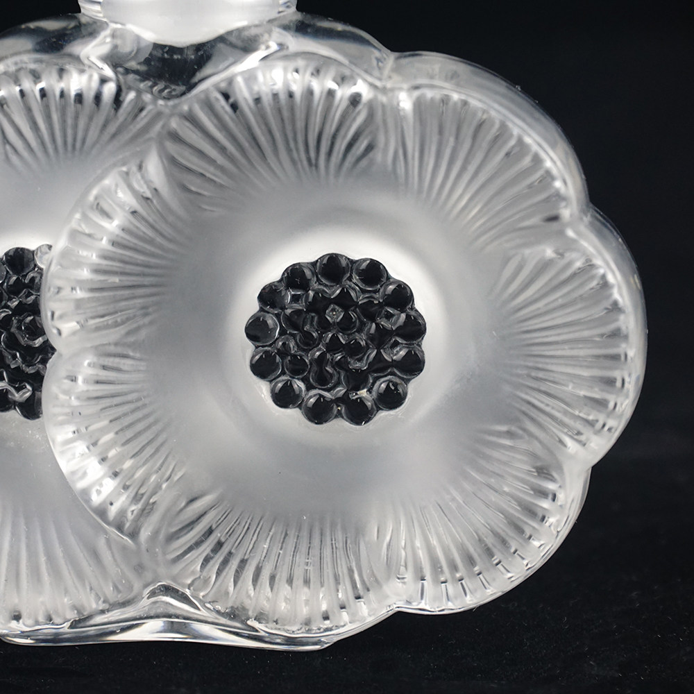 欧式水晶女士香水瓶空瓶轻奢磨砂透明家居lalique莱俪经典摆件