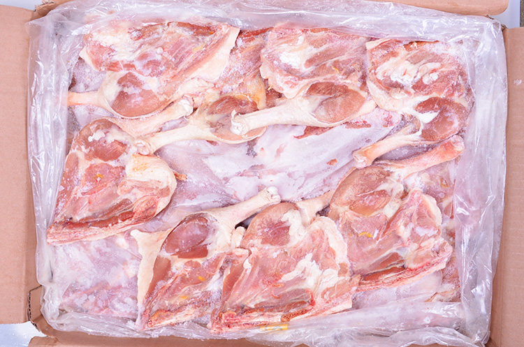 六和鸭边腿六合鸭腿新鲜冷冻鸭边腿19斤/箱江浙沪皖一件包邮