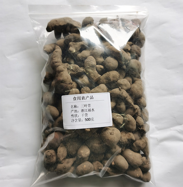 三叶青浙江野生又叫金线吊葫芦石老鼠草药500克干货包邮