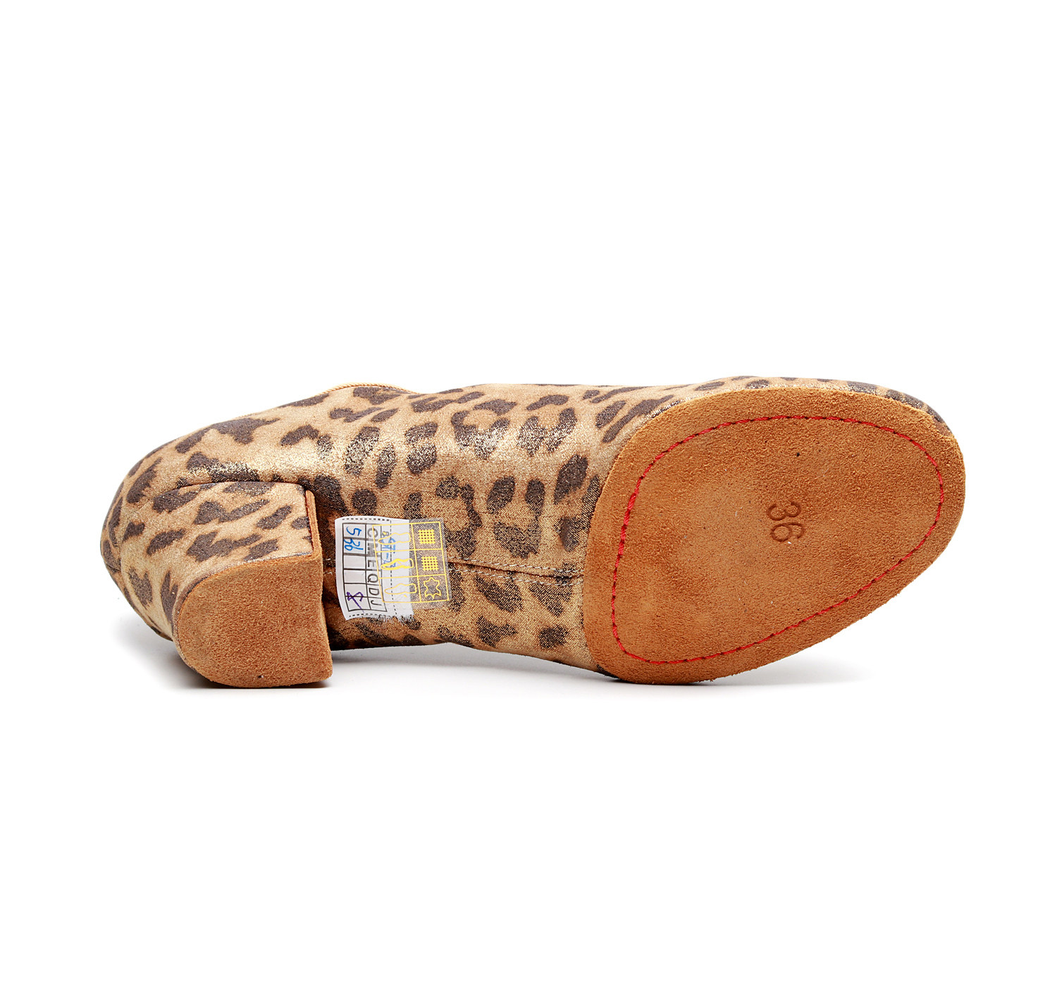 贝蒂舞鞋t1b牛皮女士教师拉丁形体训练两点拉丁舞鞋