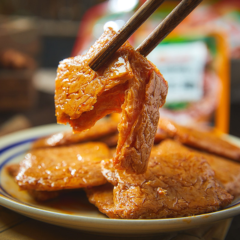 素牛牛排整箱香辣辣味手撕肉卷肉干豆制品豆干素肉