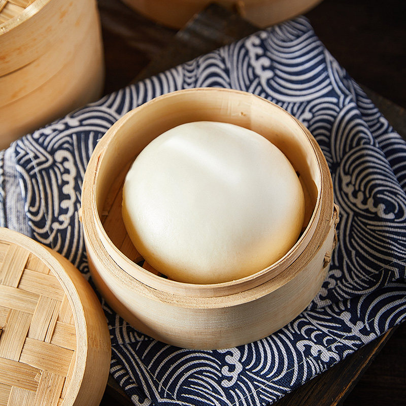 馒头手工老面山药红枣头大饽饽早餐包子速冻包点