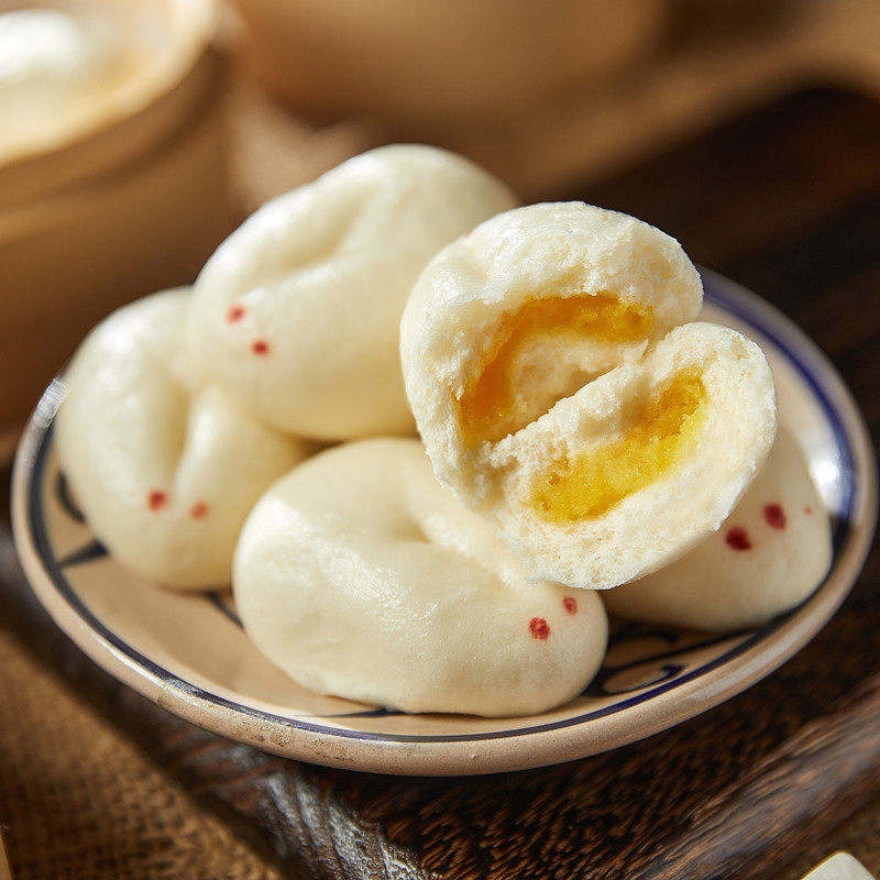 玉兔甜包280g3袋儿童早餐早点点心面食面点包点