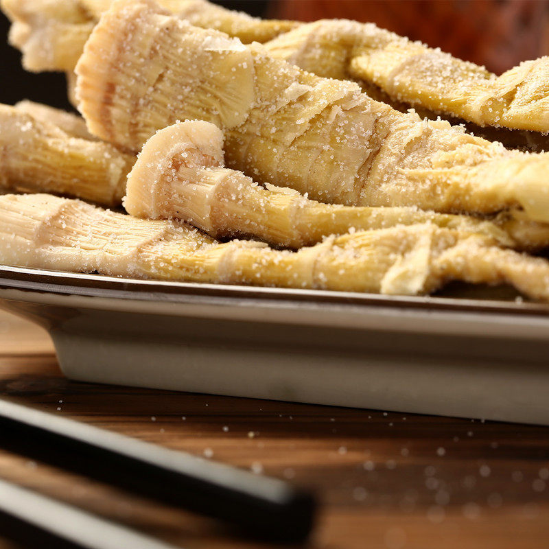 烤制羊尾笋 盐烤笋 野山扁尖 竹笋 咸笋干 竹笋干下饭菜 整箱10斤