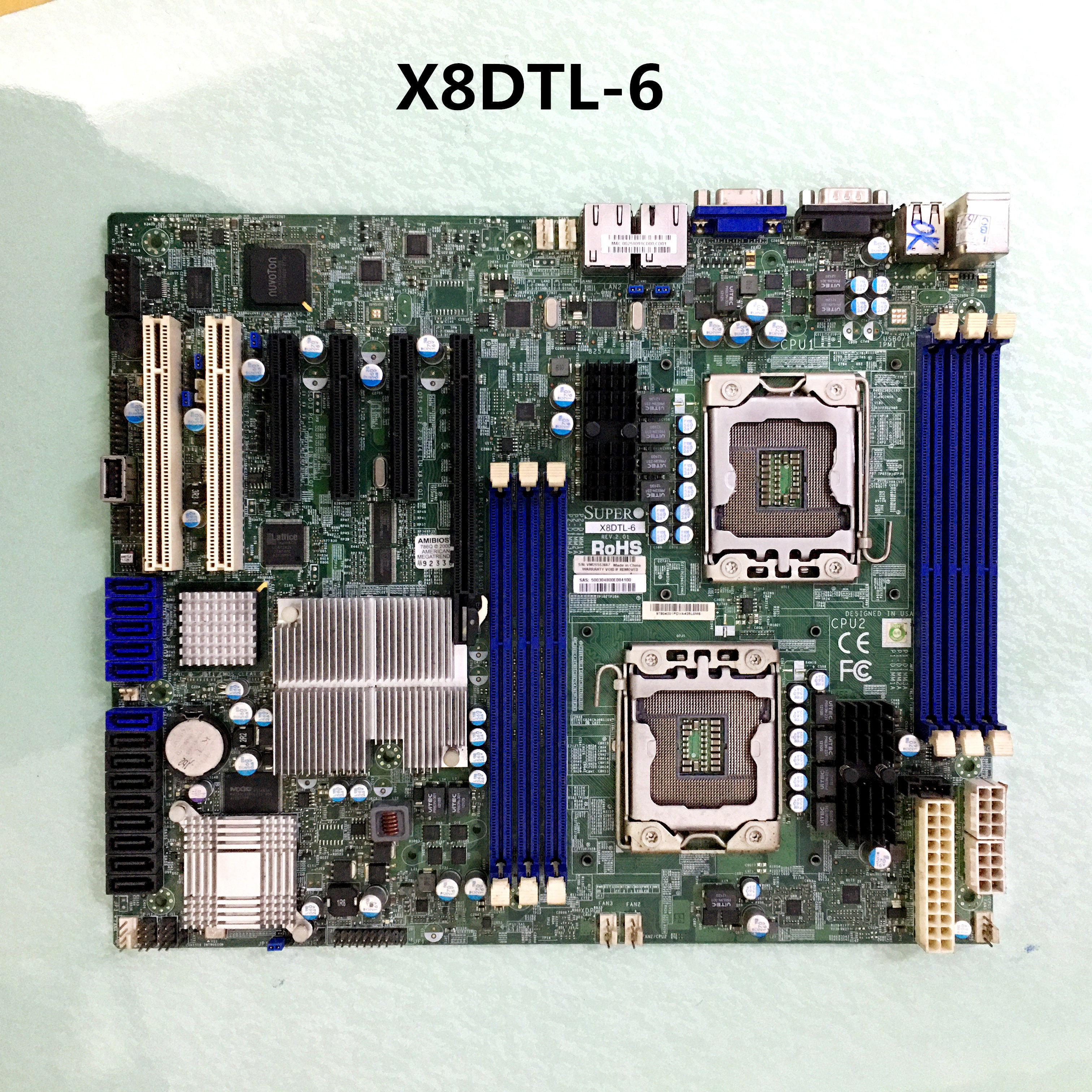 1366针x58双路服务器主板戴尔c2100s7002渲染游戏多开主板