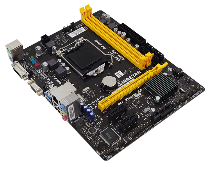 b85主板biostar/映泰 hi-fi b85s1 1150针e3-1230v3秒h81z87 z97_7折