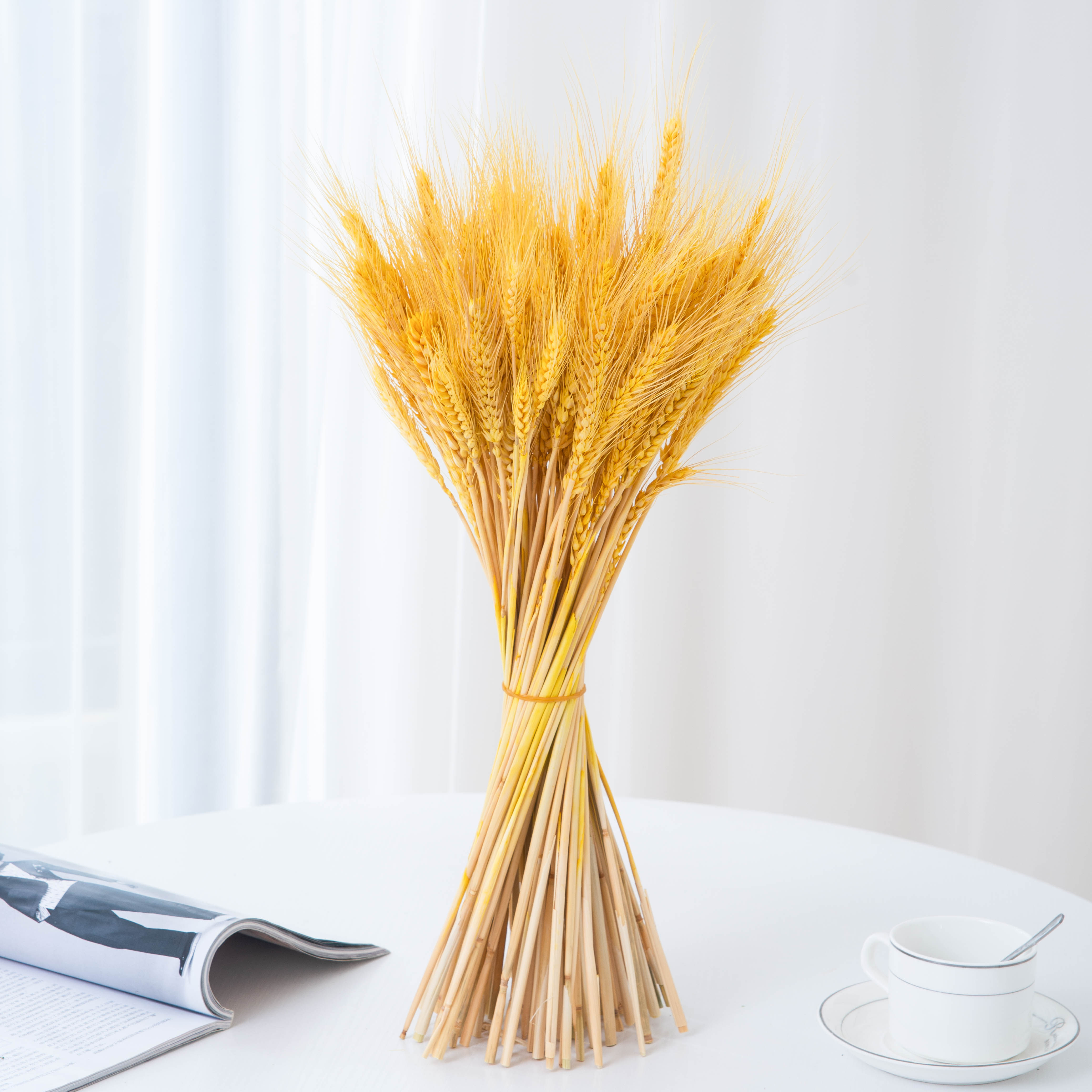 天然麦穗干花花束艺术田园风格大麦真花包同城仿真花