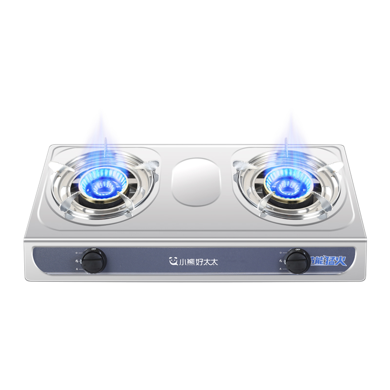好太太煤气灶双灶家用燃气老式天然液化气台式节能小型燃气灶