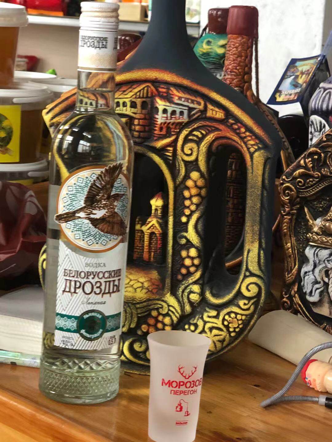 俄罗斯进口小鸟伏特加白酒烈性酒40度原装酒吧洋酒伏特加