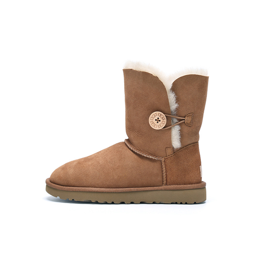 直营ugg女鞋秋冬舒适保暖雪地休闲短靴中筒时装靴