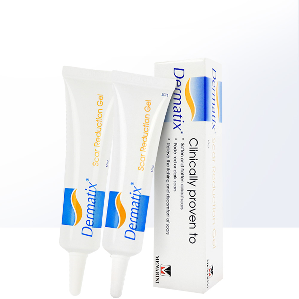 2支装 海外dermatix舒痕祛疤胶膏淡疤痕去橘皮组织 15g皮肤祛疤膏