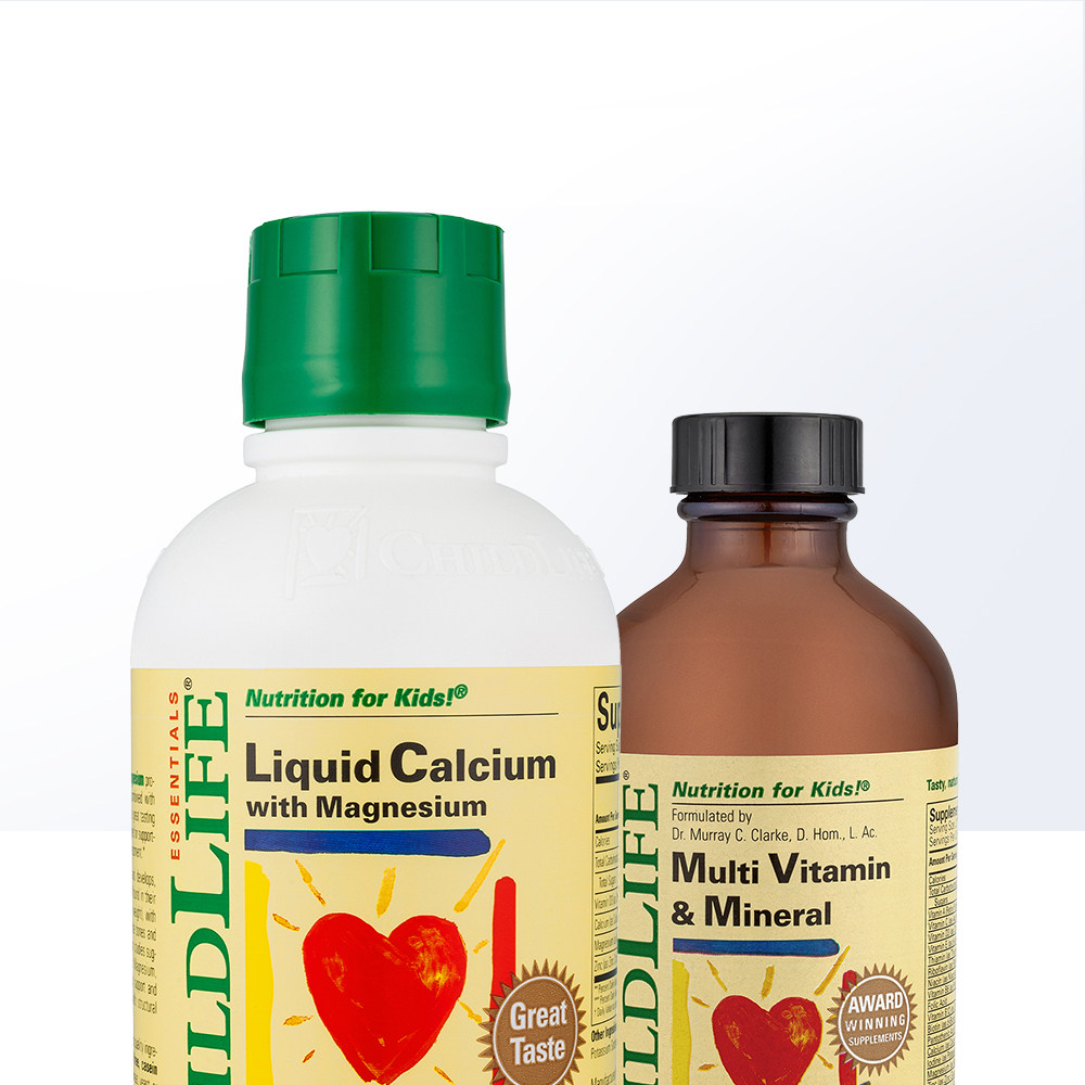 多维锌childlife美国进口液体钙镁锌童年高人一等套装