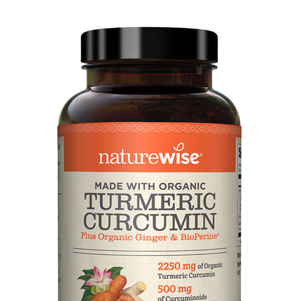 姜黄naturewise美国黑胡椒素粉胶囊mitoqc3精华180粒装其它植物提取物