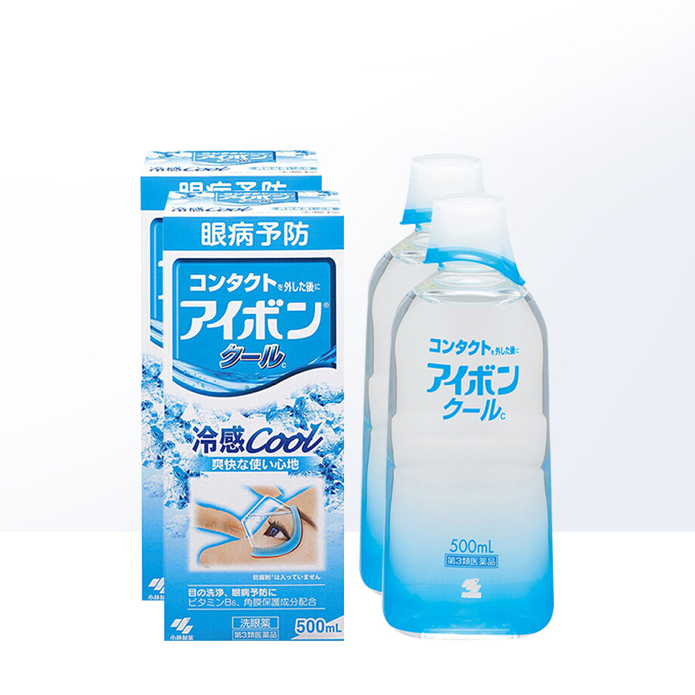日本小林制药洗眼液500ml眼药水护眼清洗洗液清凉润眼国际五官用药