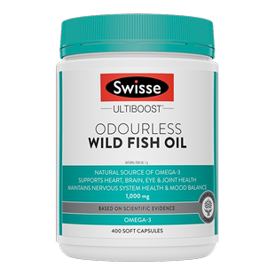 【自营】Swisse斯维诗深海鱼油omega3 1000mg400粒 效期至25年2月