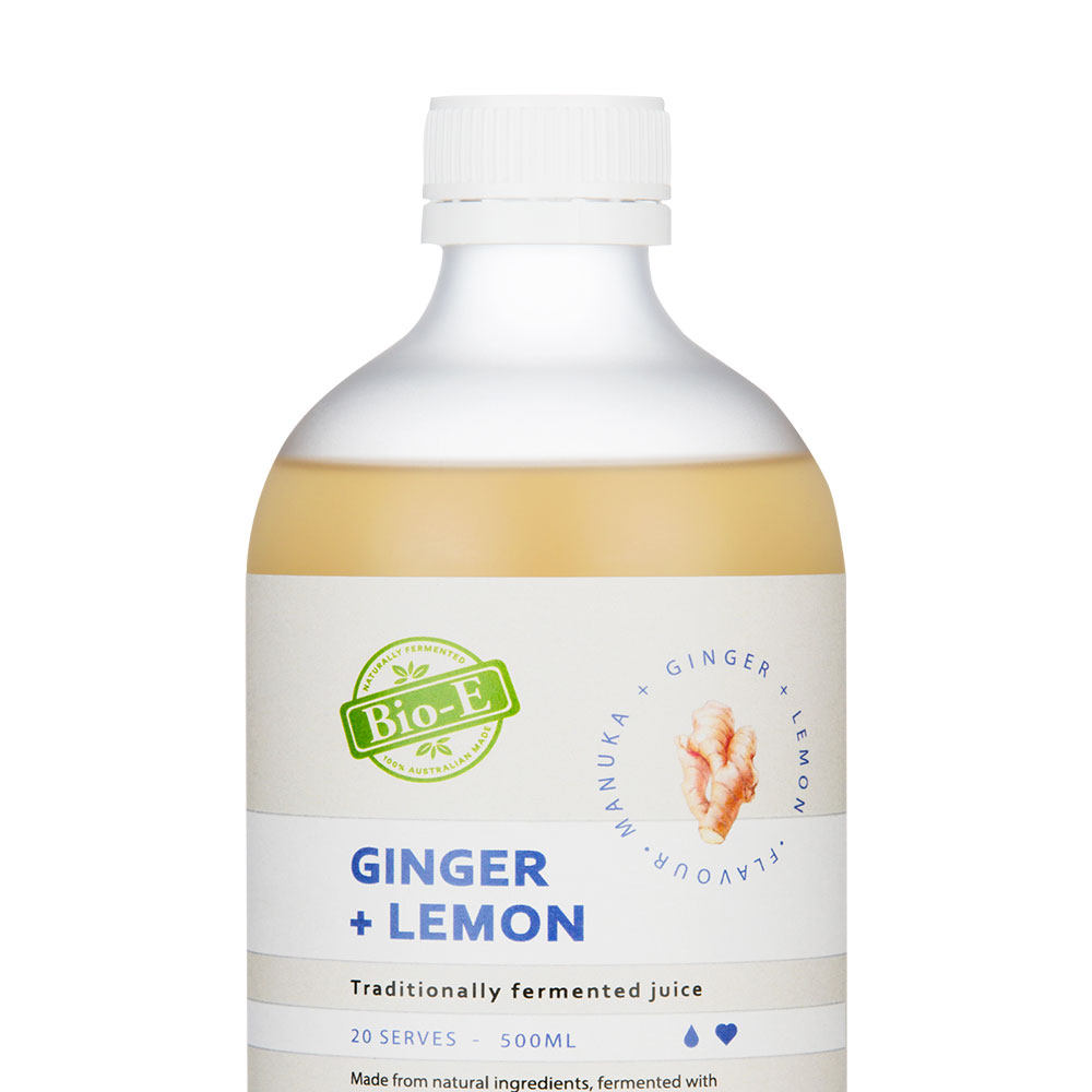 【直营】澳洲bio-e进口生姜柠檬酵素水果酵素原液益生菌饮料500ml