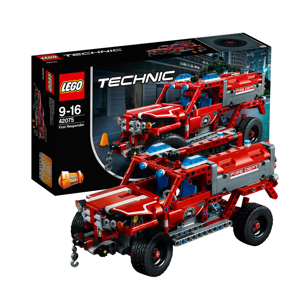 【直营】lego乐高积木拼装玩具紧急救援车42075
